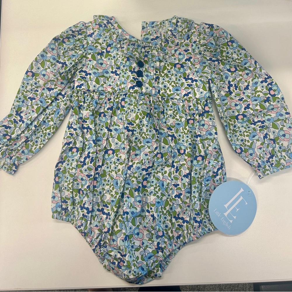 Little English Evelyn Bubble - Floral (NWT)